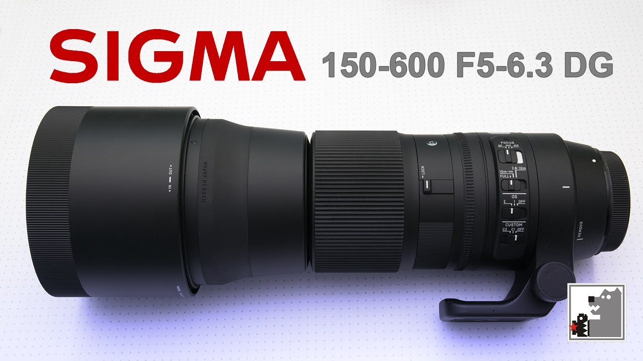 Sigma 150 600mm f:  5 - 6,3 DG OS HSM