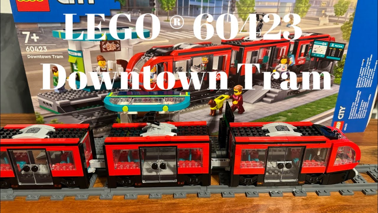 LEGO ® 60423 Downtown Tram - LEGO ® City Straßenbahn