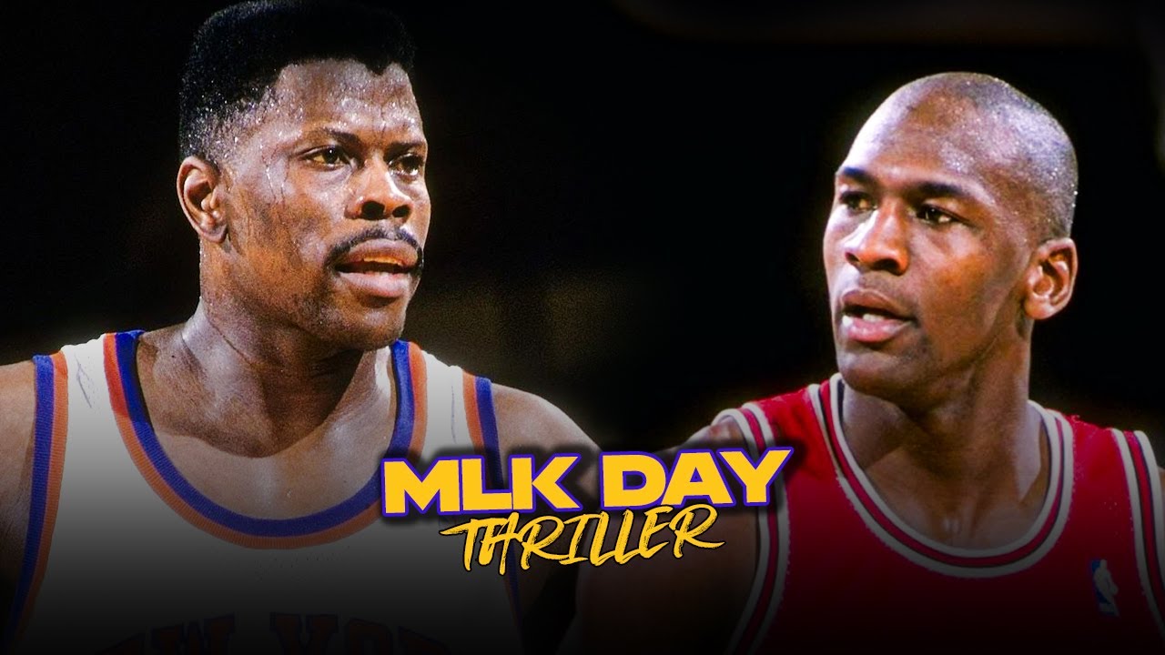 90's INTENSITY: Young MJ x Bulls In MLK Day Thriller vs Ewing & Knicks 🔥🔥