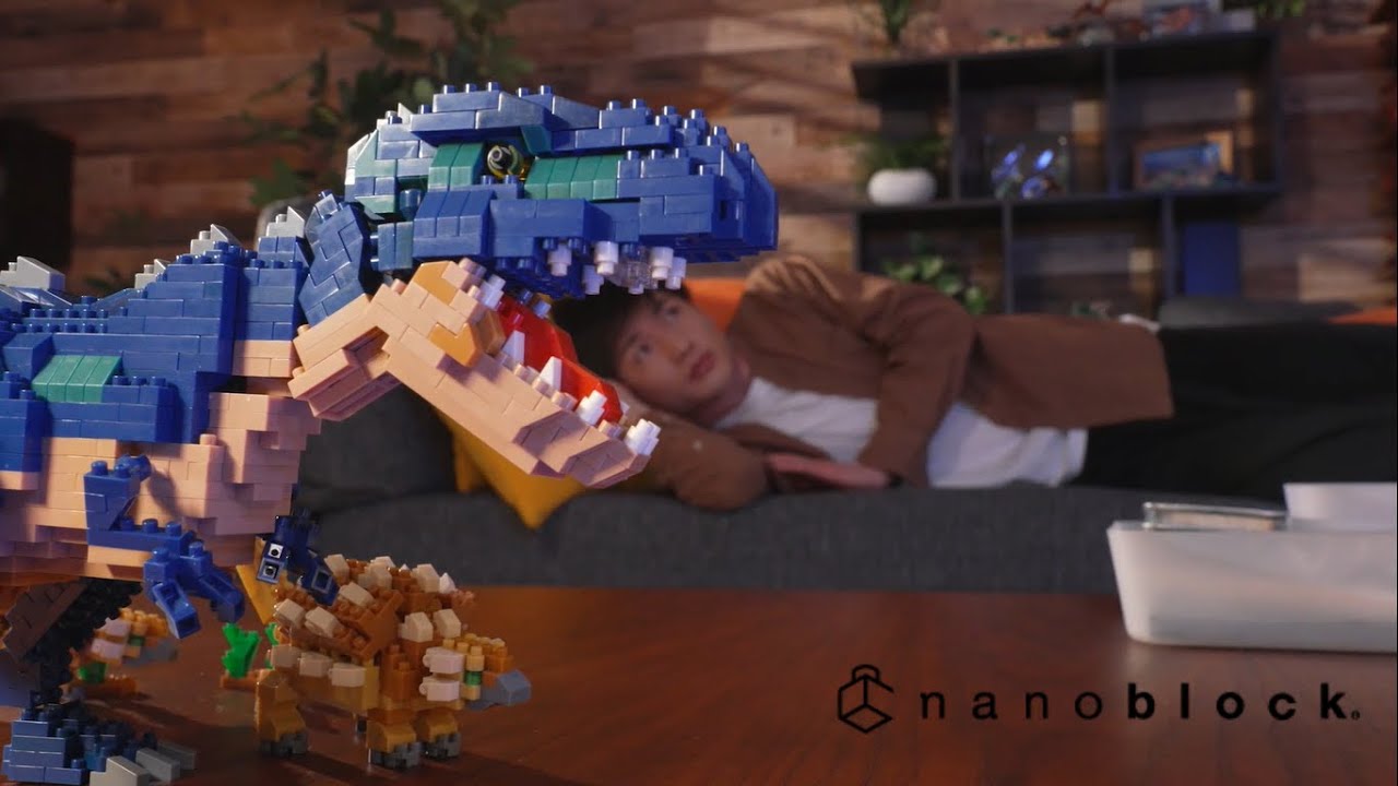 【ナノブロック】再現性高めな&ldquo;恐竜ブロック&rdquo;作ってみた！？『ダイナソーシリーズ』
