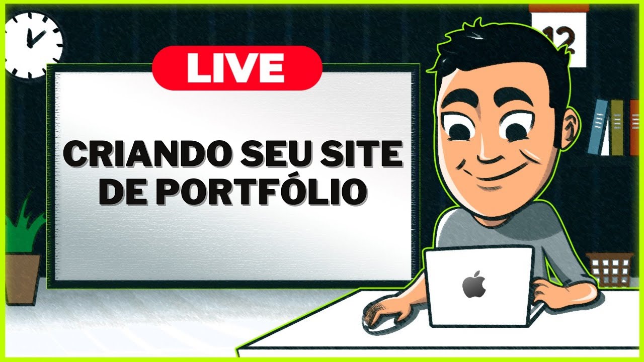 LIVE #44 Criando um site de Portfólio do ZERO pt. 2 | Consiga seu primeiro emprego como Programador