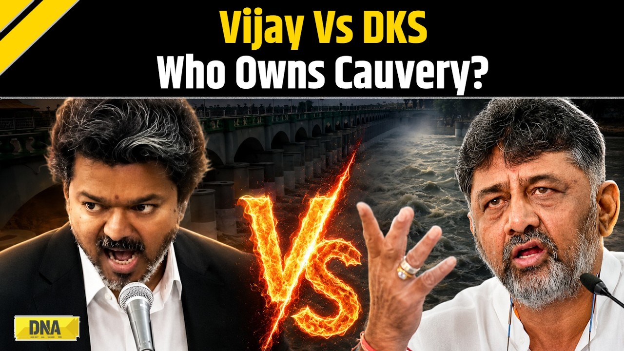 Why Tamil Nadu & Karnataka Fight Over Cauvery? | Cauvery Water War Reaches SC | CM Vijay | DKS