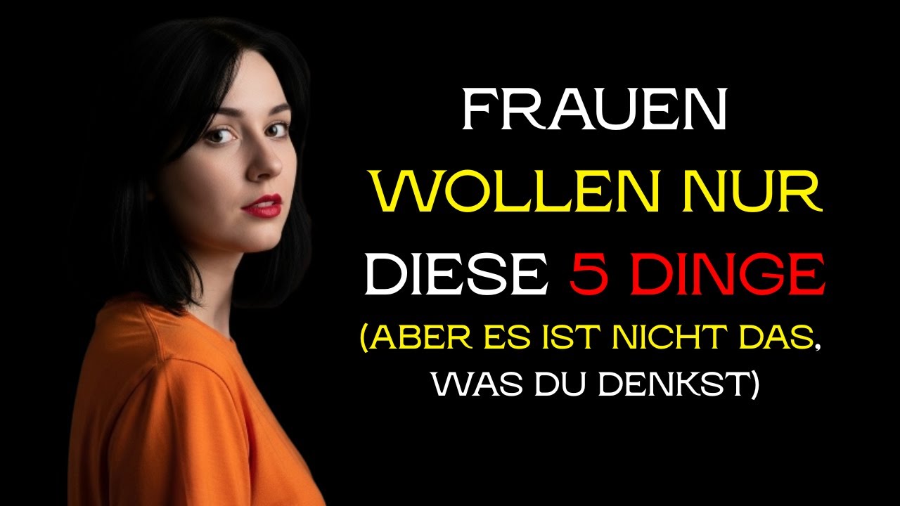 Frauen verlieben sich in Männer, die ihnen diese 5 Dinge geben (nicht das, was Sie denken)