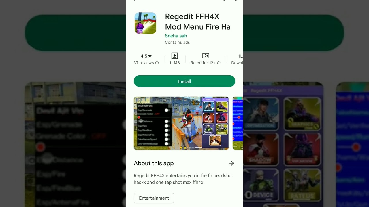 regedit ffh4x 🆓fire in new mod
