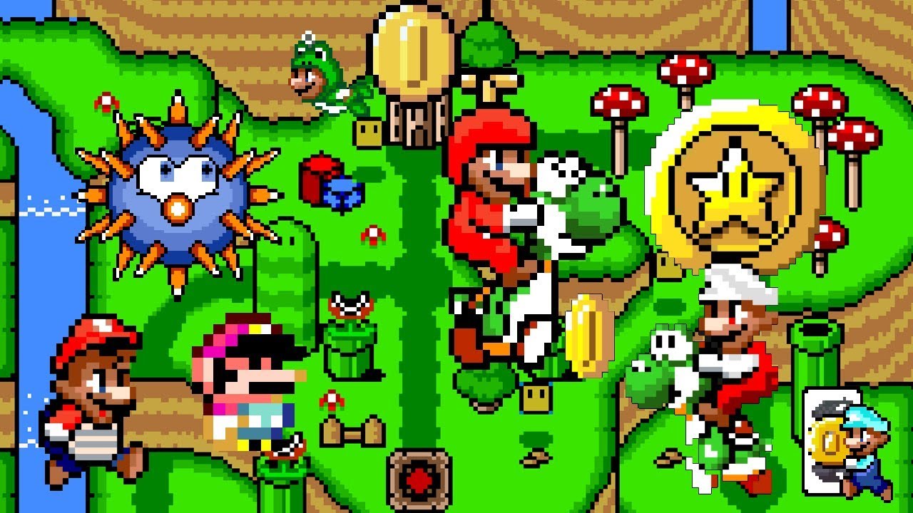 Super Mario Endless World • Awesome and New Hack of Super Mario World