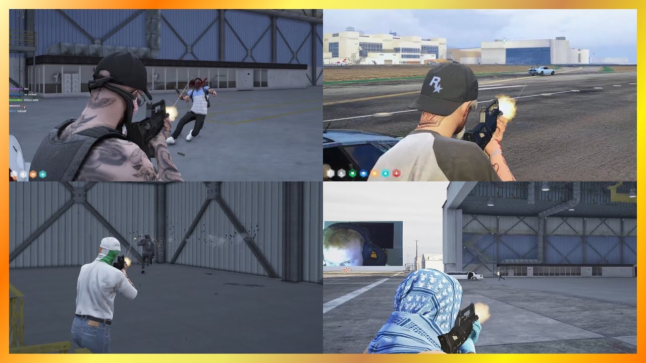 Besties Try To Catch Manor Lacking In LSIA (3v6) (Multi POVs) | NoPixel 4.0 GTA RP