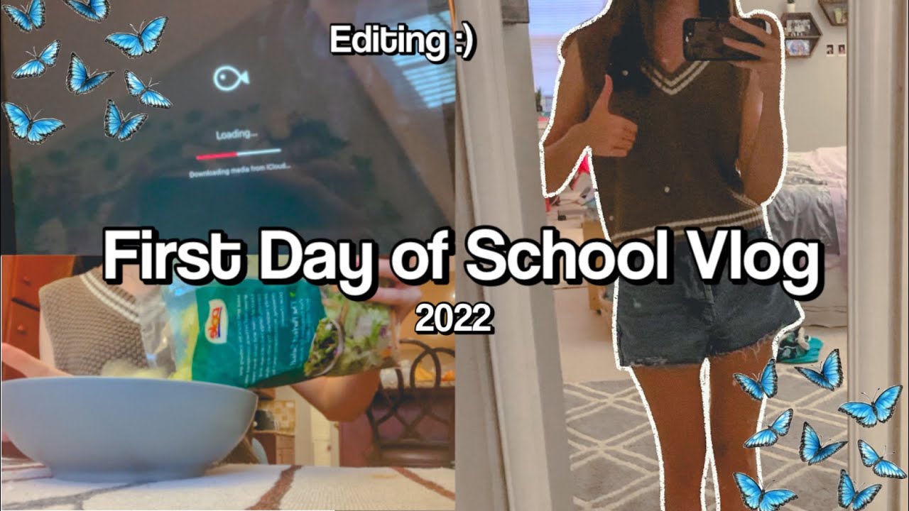 First Day of School Vlog! 2022!