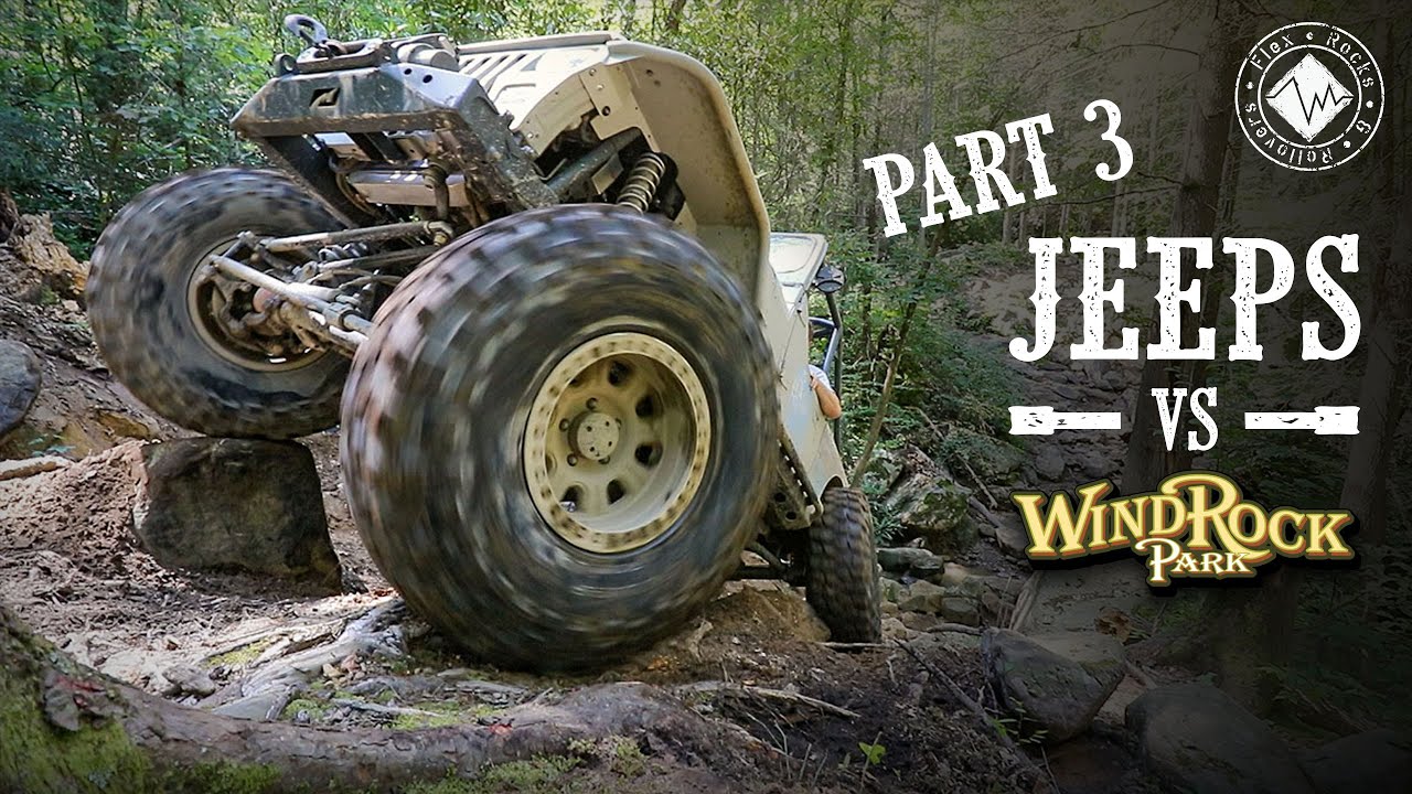 Jeeps vs Windrock Park | Carnage on Rail Trail - Part 3