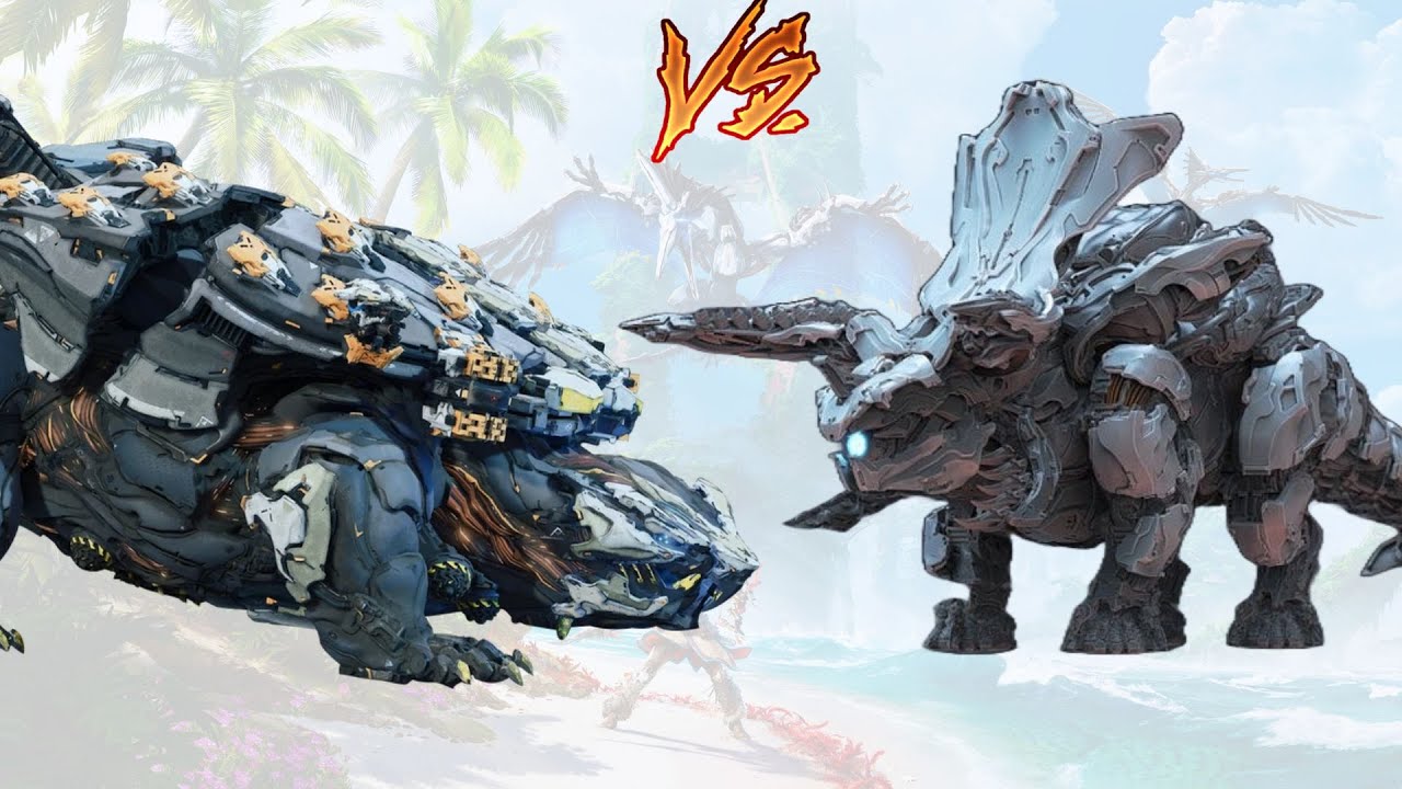 Shellsnapper VS Grimhorn - Horizon Forbidden West