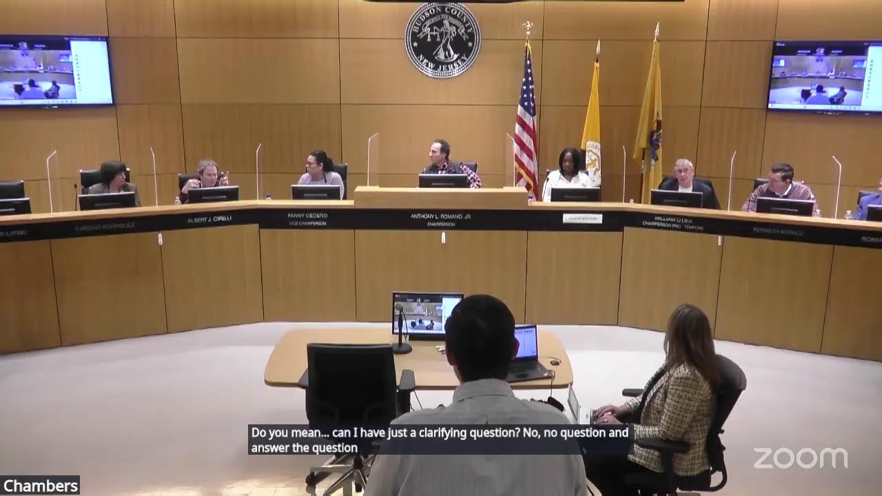 Hudson County Board of County Commissioners Regular Meeting 2/12/2026, 4:30PM