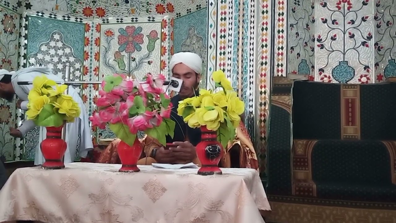 جامعہ مسجد سید حزب اللہ شاہ ماہزارہ کے دستاربندی کے موقع مولانا عدنان شفی صاحب نعت شریف ماشاءاللہ ❤❤