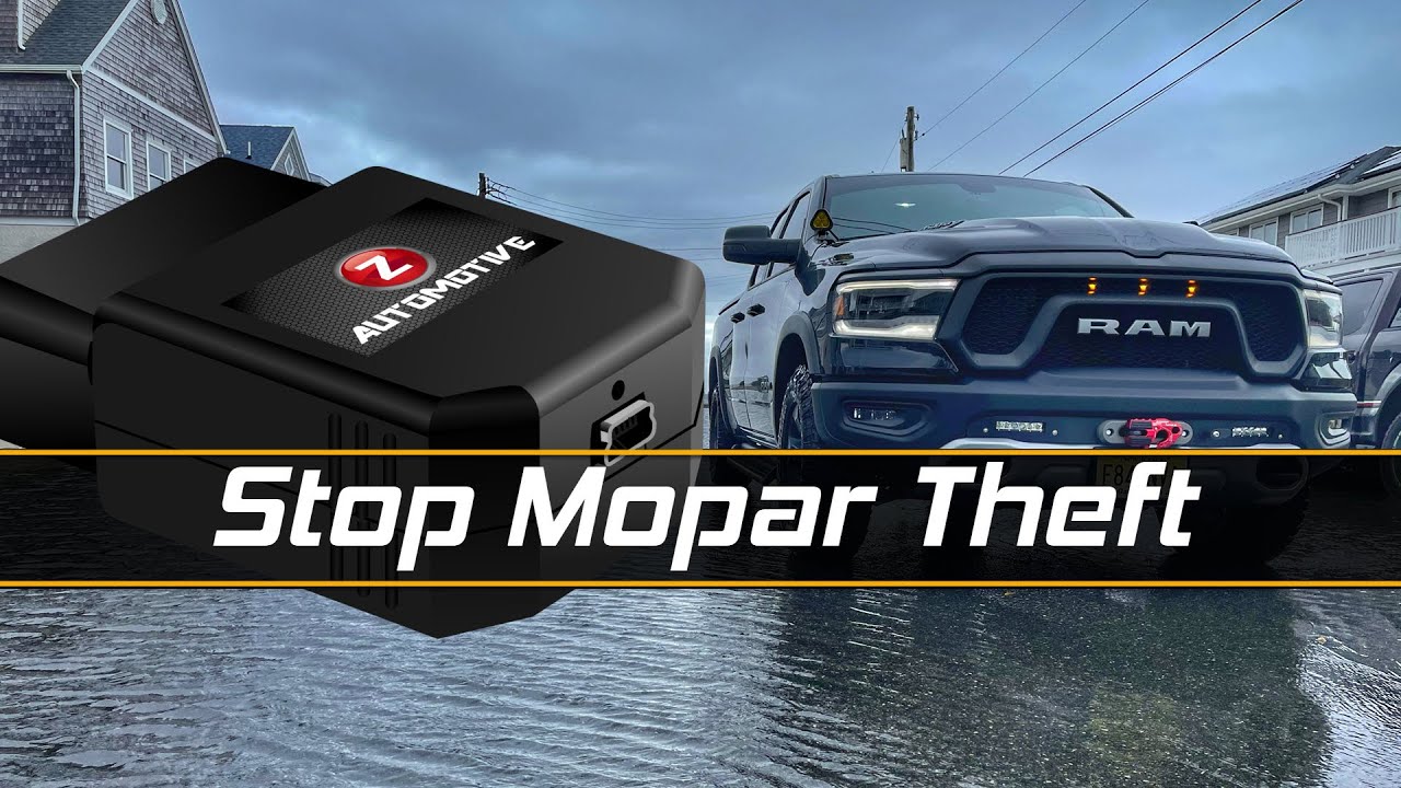 Предотвратите кражу вашего Mopar — новый PIN-код замка Z Automotive Tazer