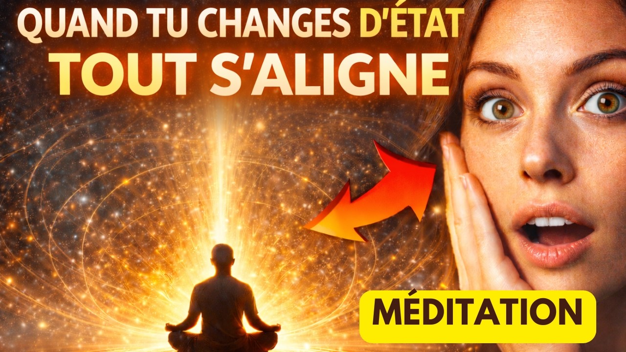 Lorsque tu changes ton état, l’Univers s’ajuste / Entre dans le champ où tout est possible