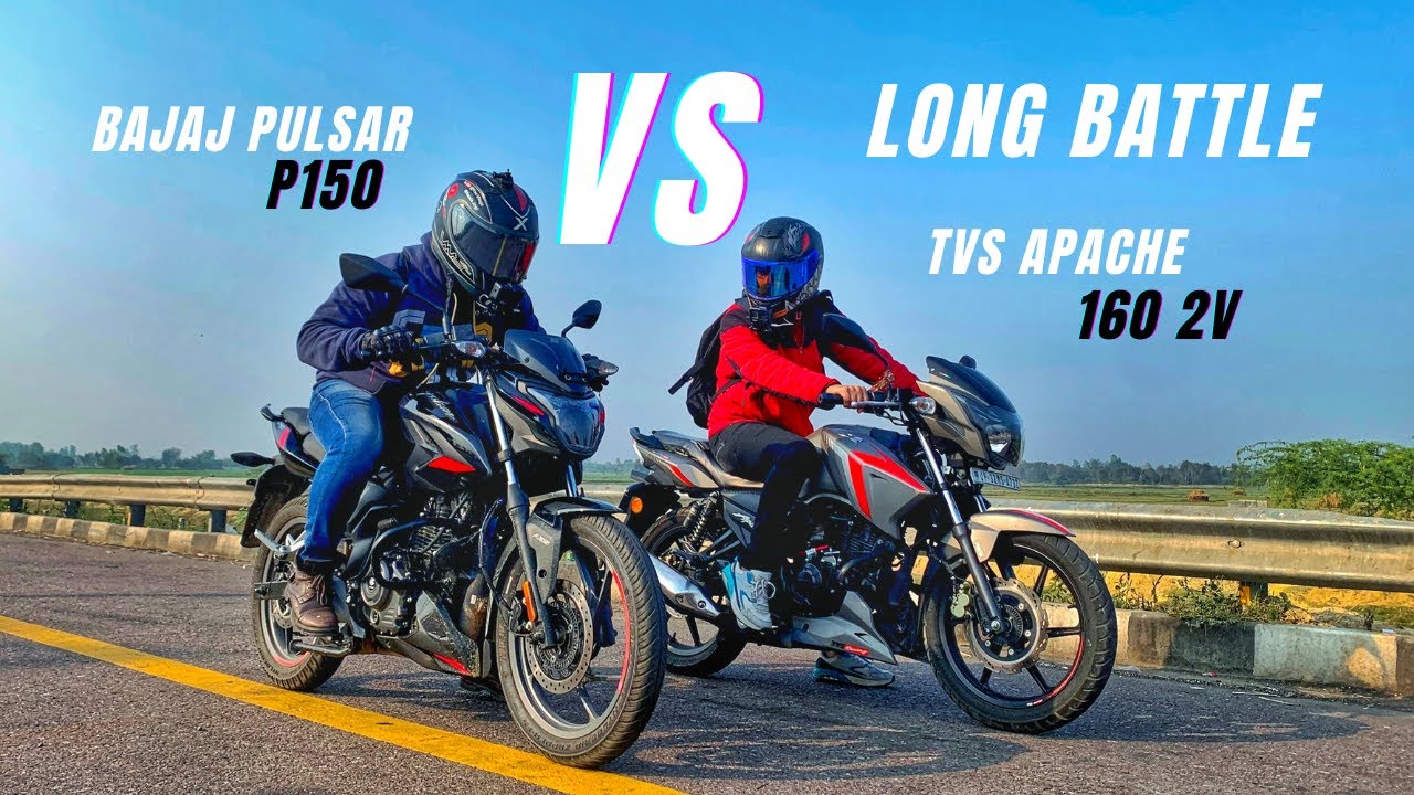 Tvs Apache RTR 1602v VS Bajaj Pulsar P150 Drag Race | Paisa Vasool Race😱 | KSC VLOGS