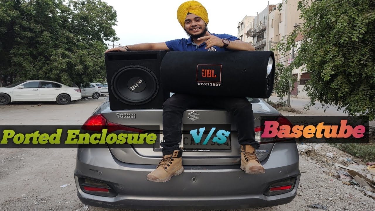 Basetube vs box | jbl gtx-1200t vs jbl gtx-1300t | basetube vs subwoofer | JBL subwoofer bass test
