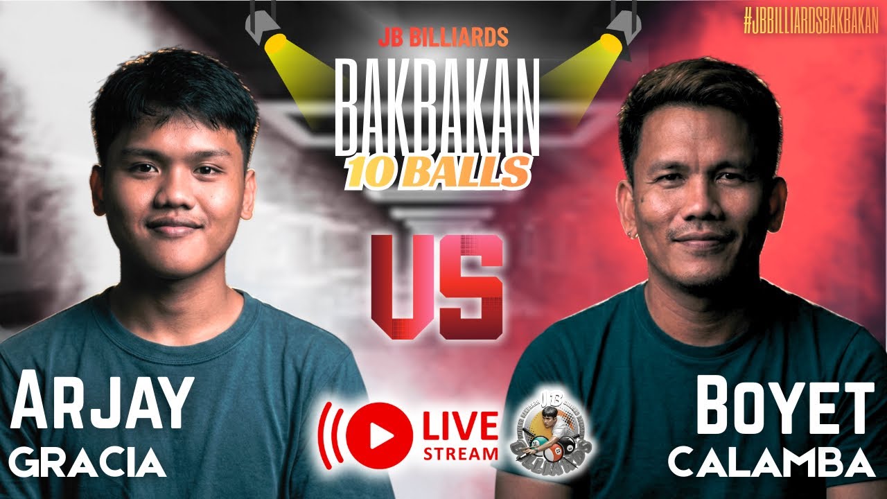 ARJAY GRACIA VS BOYET CALAMBA | 10 BALLS PAREHAS