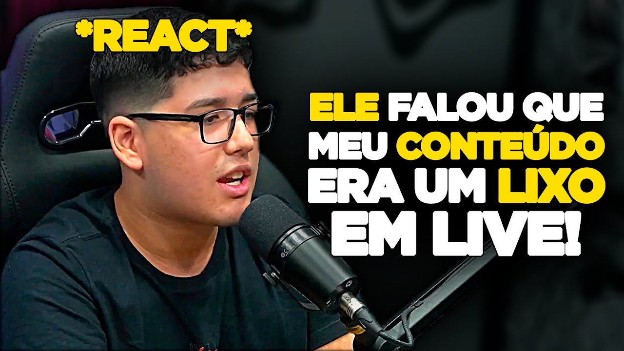 REACT a SPEEDRUN de BAN no CDA e a TRETA entre BKINHO e LUCAS GAMEPLAYS!! - CORTES SHOW PODCAST