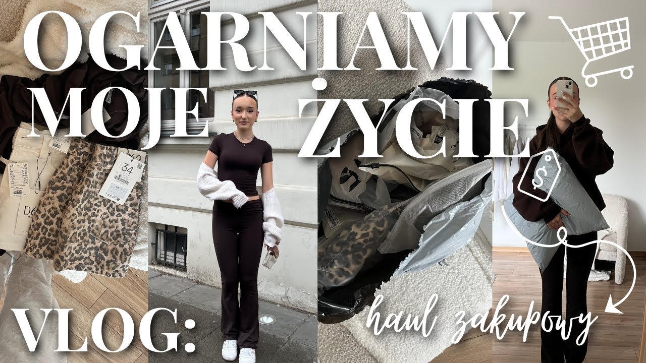 OGARNIAMY MOJE ŻYCIE: dwa dni ze mną *sprzątanie, zakupy & haul*
