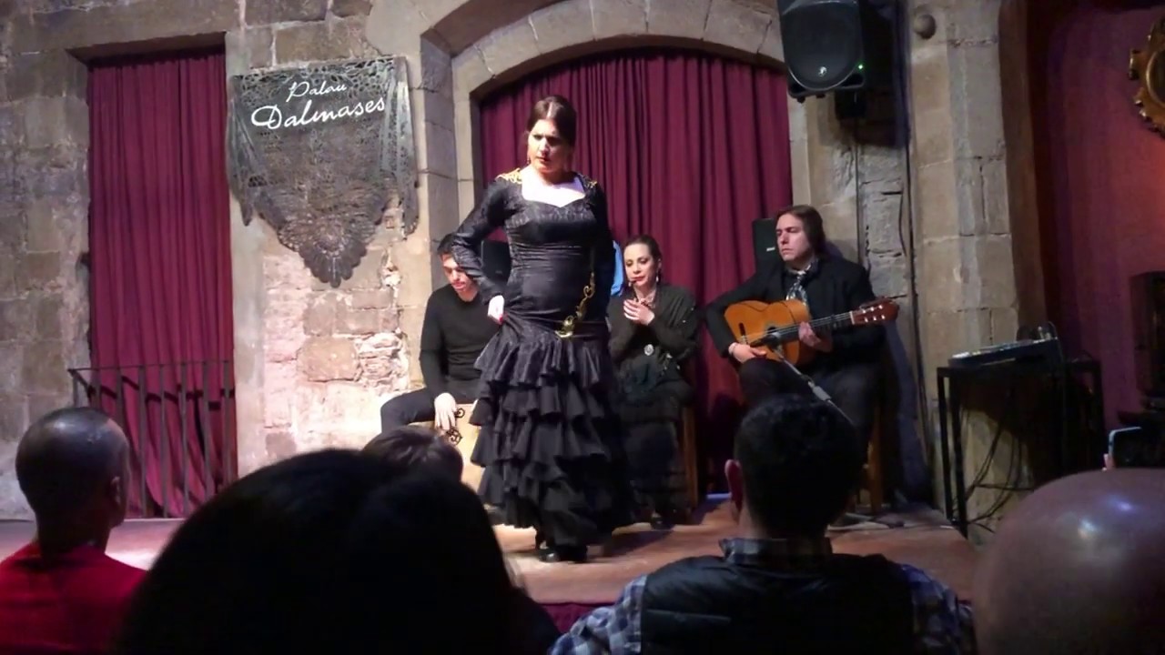 Barcelona Flamenco show at Palau Dalmases