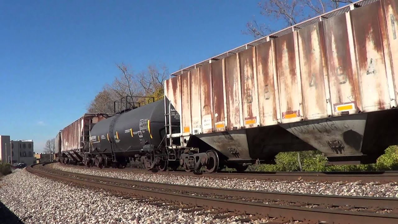 CNJ Heritage Unit Leads 20T at Ft Wayne Indiana Norfolk Southern