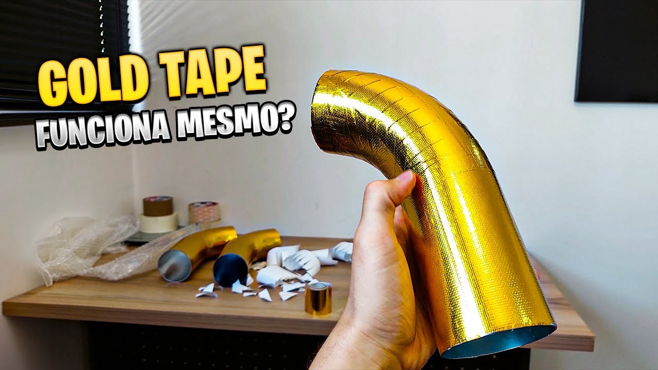 Fita térmica Gold Tape. Pra que serve? Como aplicar corretamente?