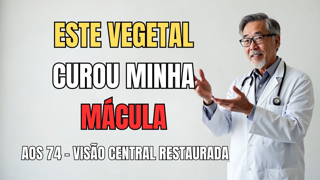 O Vegetal Que Salvou Minha Visão Central Aos 74 Anos - Mácula Completamente Curada!