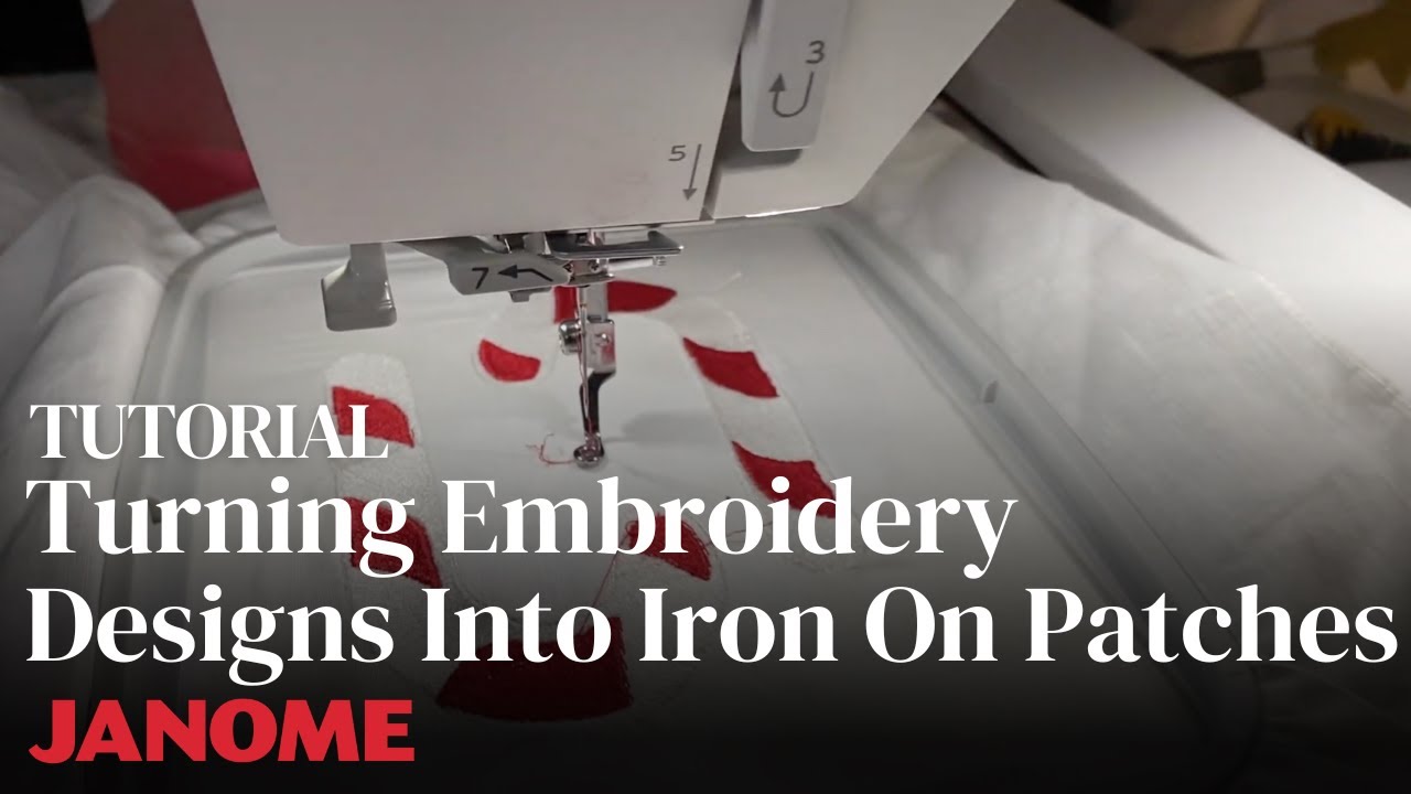 Turning Embroidery Designs Into Iron On Patches