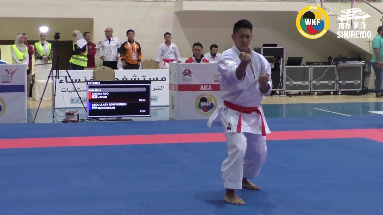 AKF2018 Male Kata RYO KIYUNA -OHAN