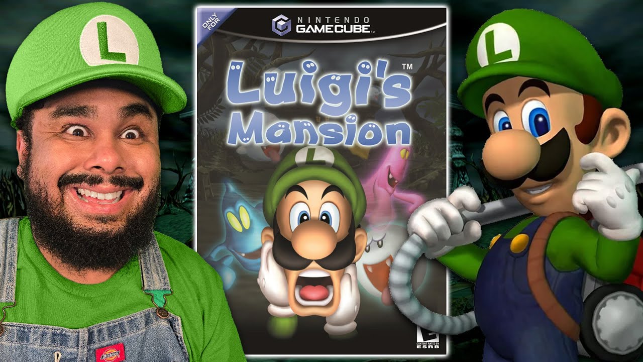 First Time Playing Luigi's Mansion 1! (100% FULL GAME)