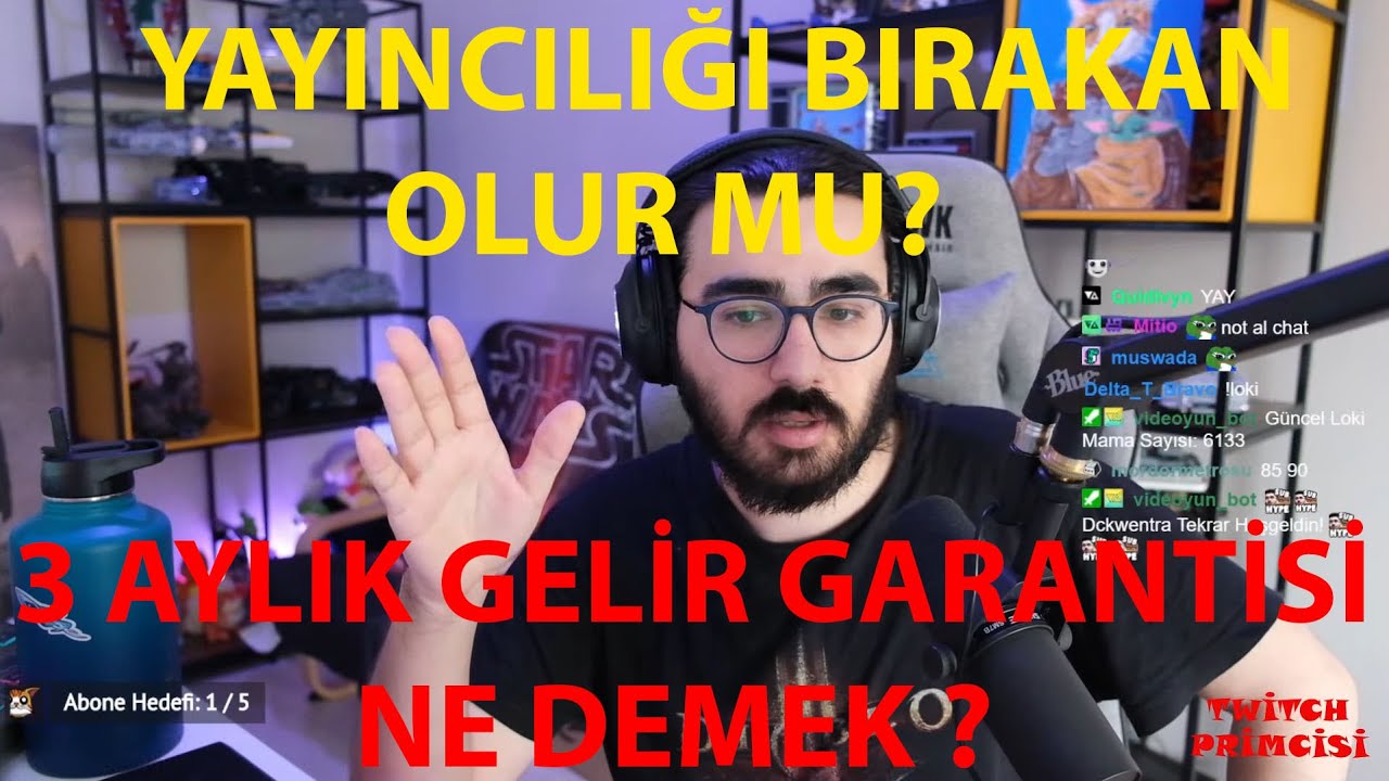 VİDEOYUN-TWITCH'in 3 AYLIK GELİR GARANTİSİ, YAYINCILIĞI BIRAKAN OLUR MU? DEĞİŞİKLİK DOĞRU MU?