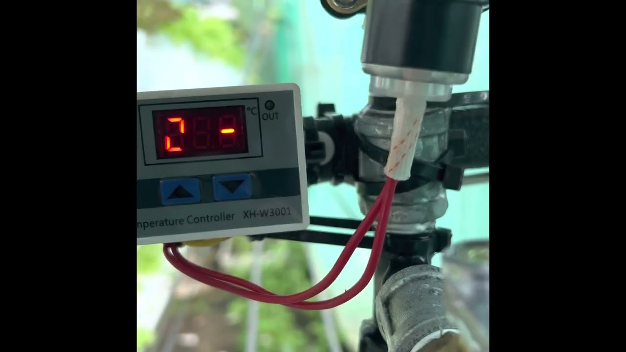 Automatic Water Misting on my Greenhouse