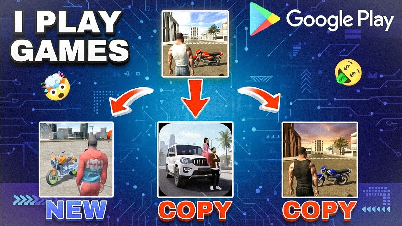 NEW COPY GAMES IN INDIAN BIKE DRIVING 3D 🤯🤑