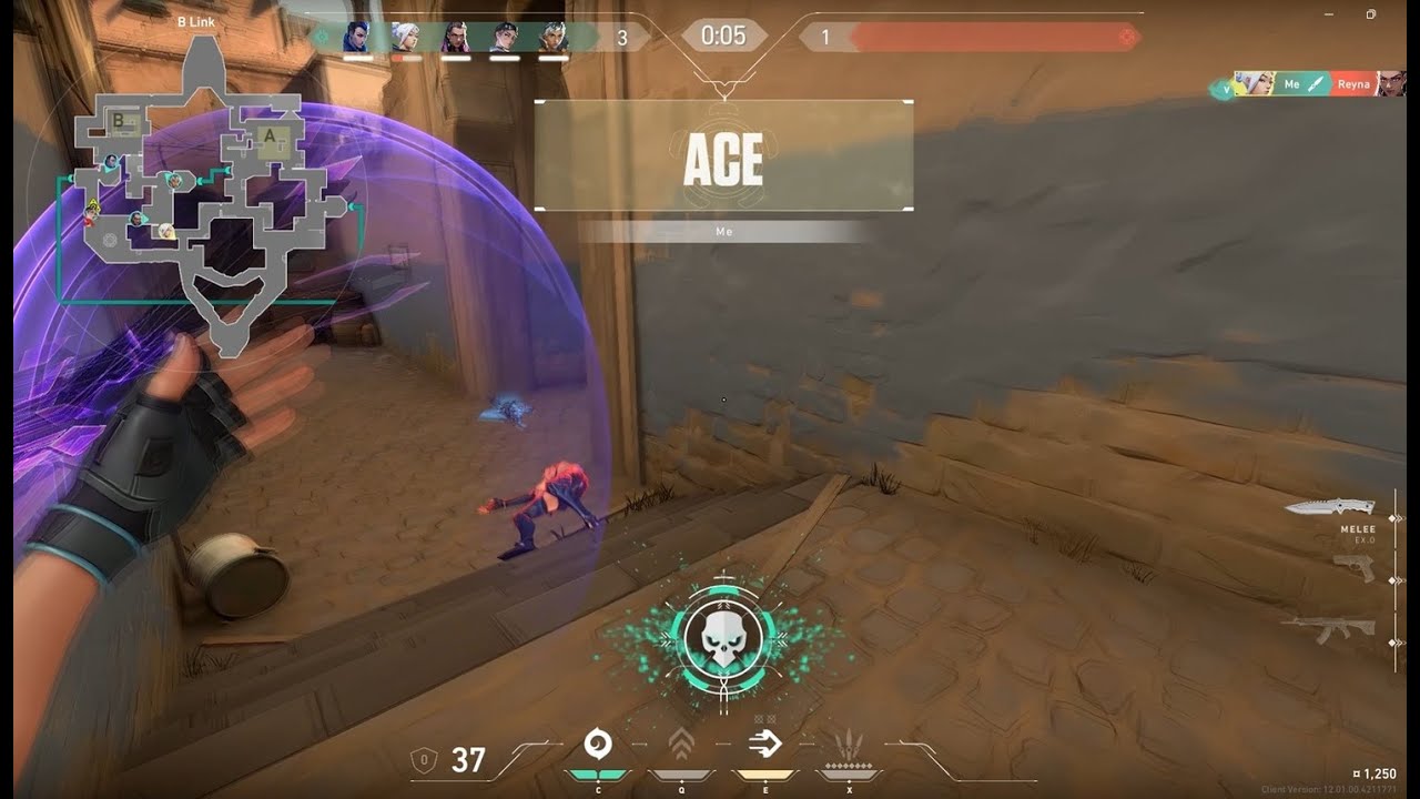 Avg inconsistent Valo player....