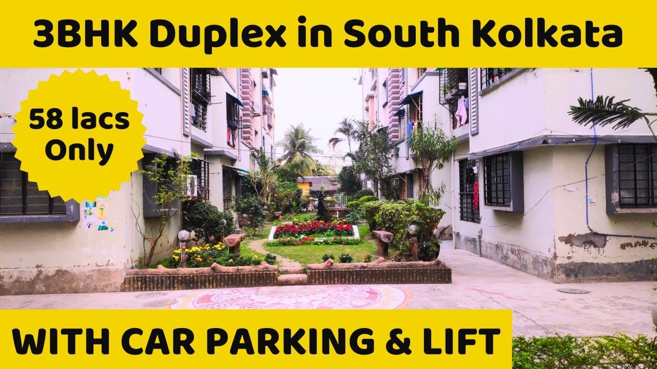 3 BHK Luxurious DUPLEX In Kolkata near Peerless Hospital | @58 lacs | Call: 9354258842