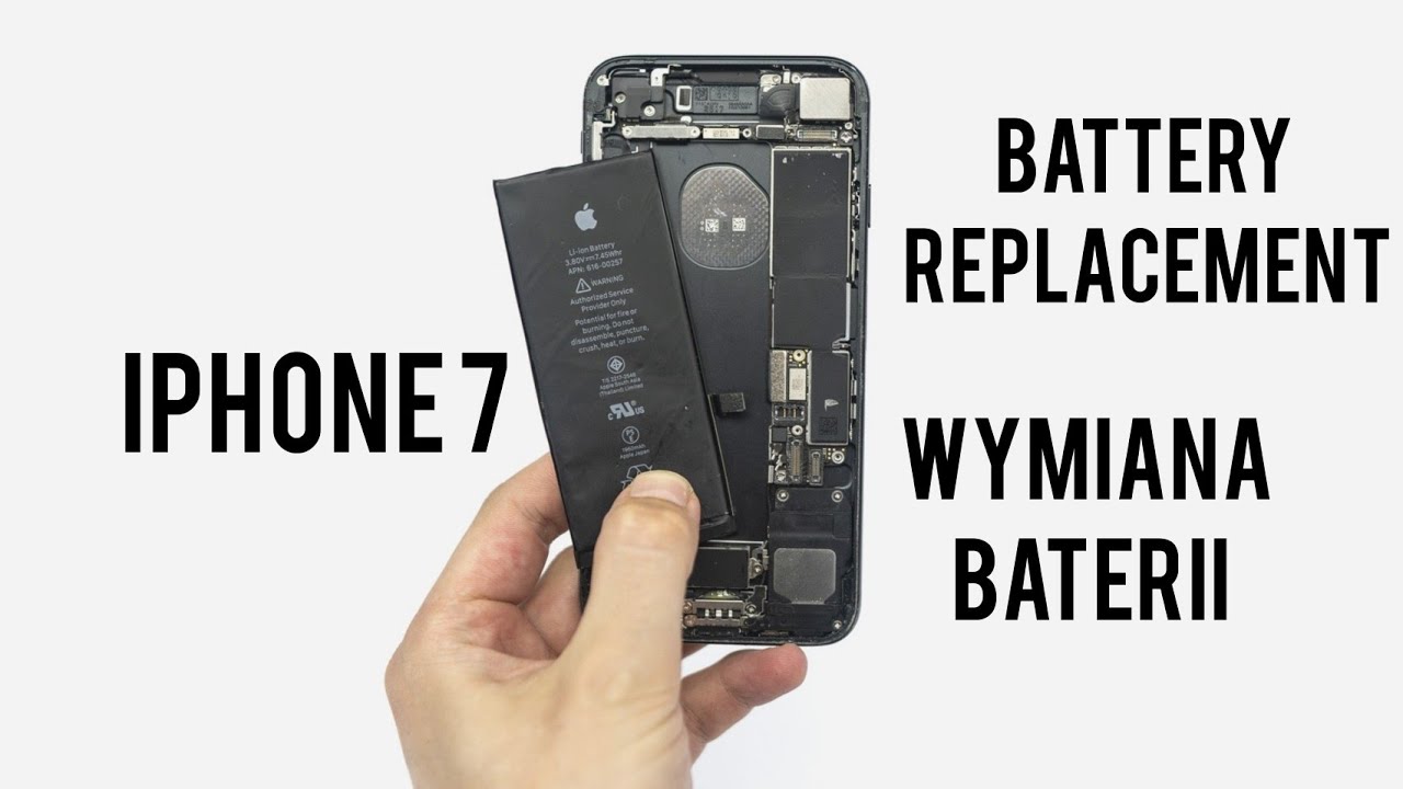 iPhone 7 wymiana baterii / iPhone 7 Battery Replacement
