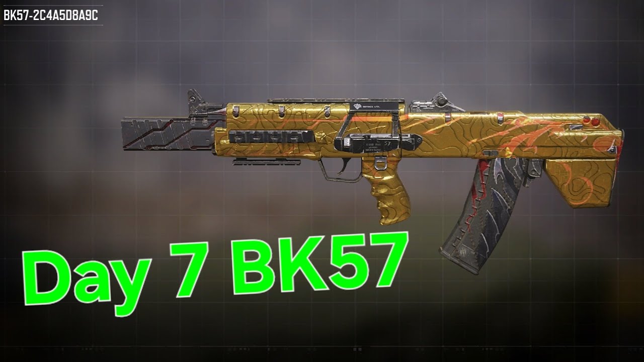 Using every gun in codm Day 7: BK57 
