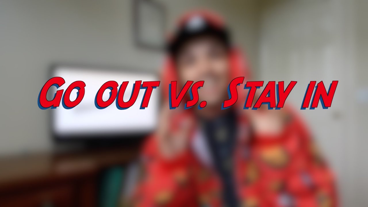 Go out vs. Stay in - W1D1 -  Daily Phrasal Verbs - Learn English online free video lessons