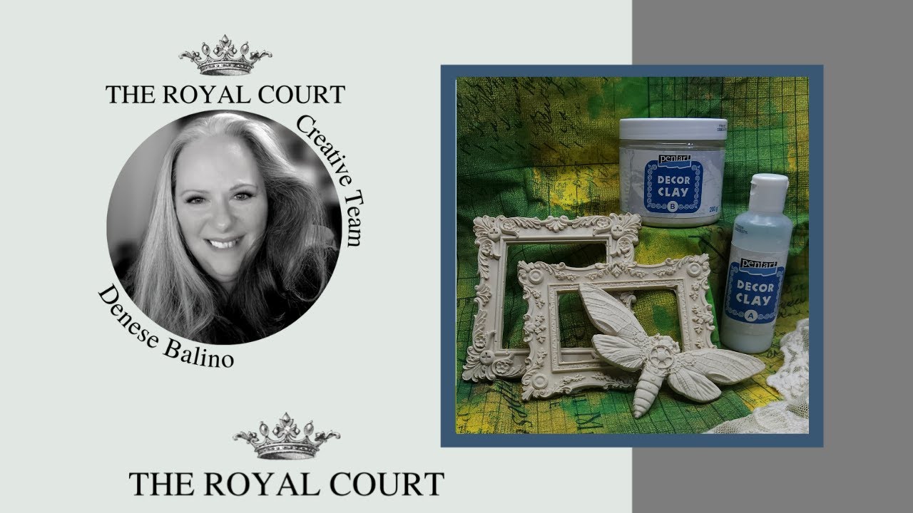 Learn How to Use Pentart Decor Clay
