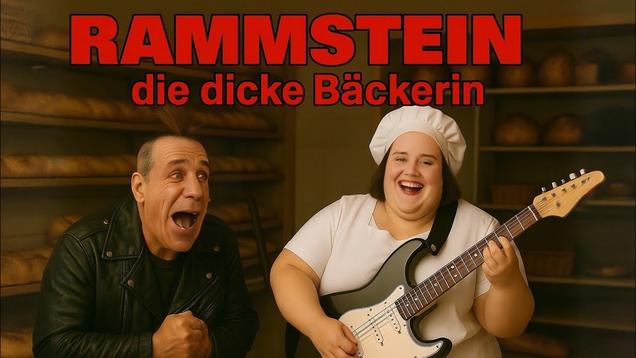 Rammstein meets Ricarda | Die dicke Bäckerin | KI Fake