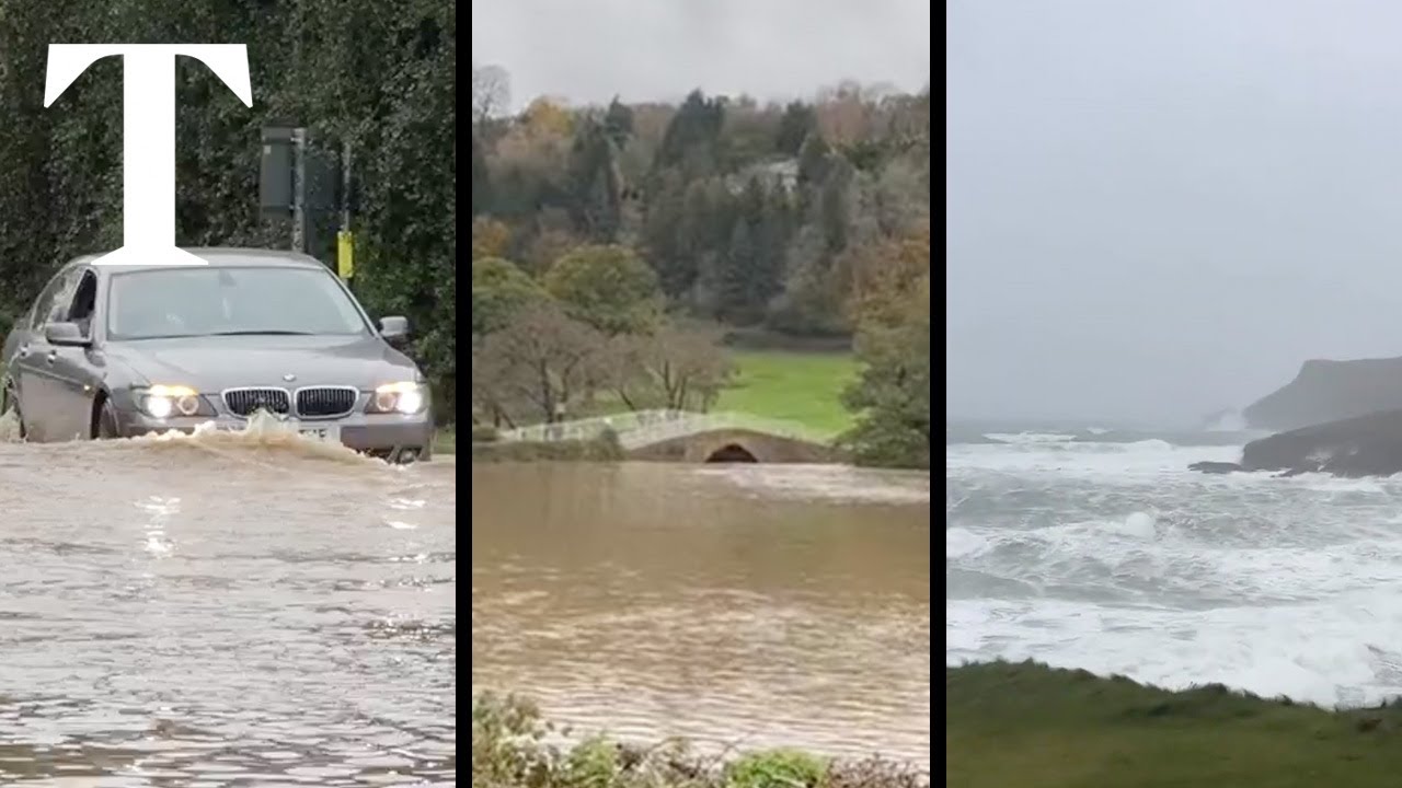 Major incident declared as Storm Ciaran sweeps across Europe