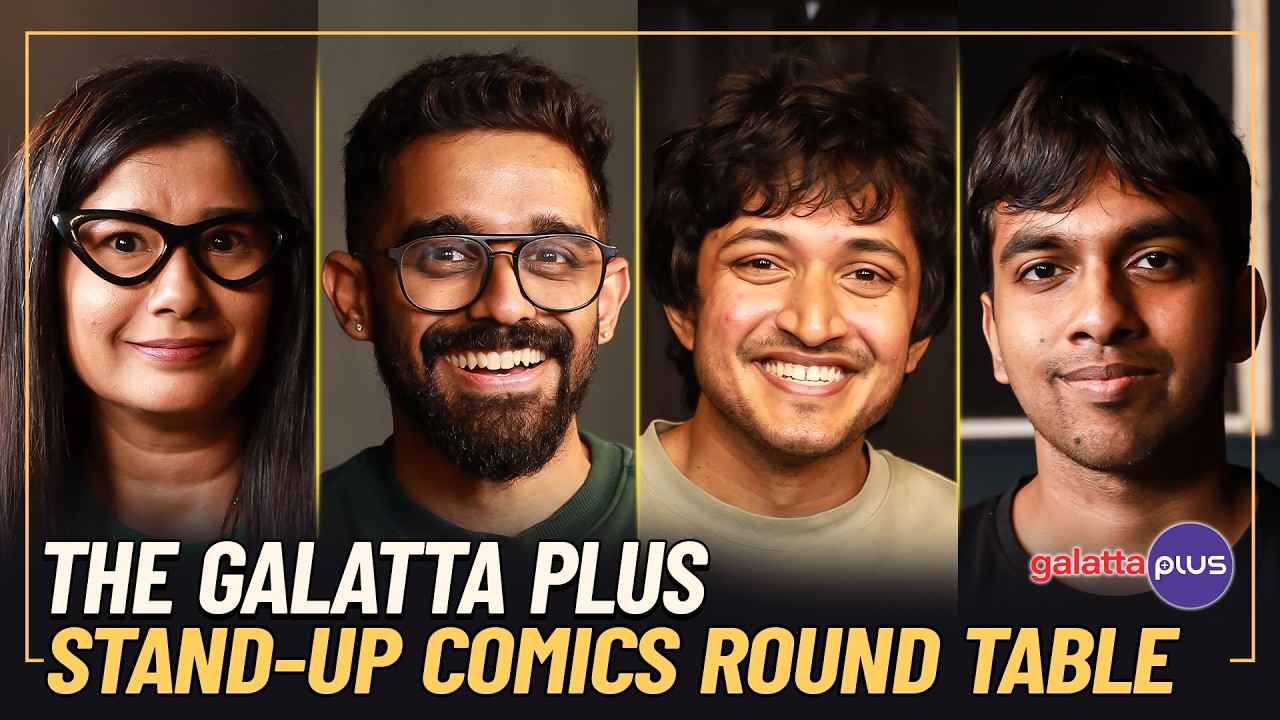 Galatta Plus Stand-Up Comics Round Table | Baradwajrangan