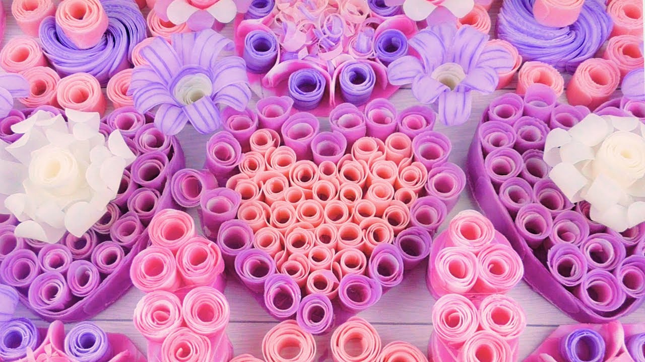 ASMR satisfying video. Crushing soap hearts, soap flowers, soap balls and soap boxes with curls.