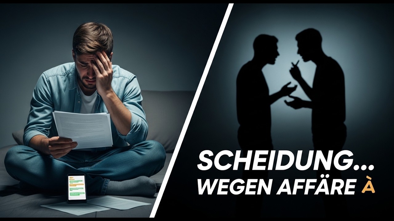 Nach ihrer Affäre entschied ich mich für die Scheidung
