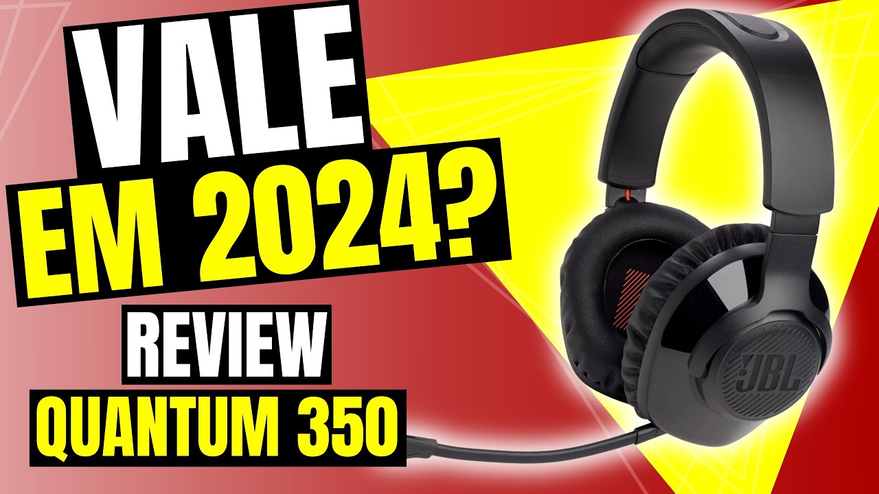 REVIEW COMPLETA - Headset JBL Quantum 350 - Vale a pena em 2024?