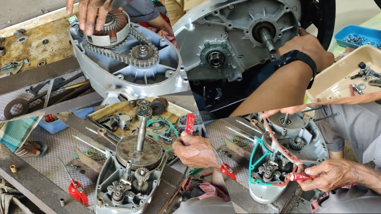 RAJDOOT BIKE | FULL RESTORATION | PART-5 | @2stroke_warehouse  | #2stroke #rajdoot #youtubeindia