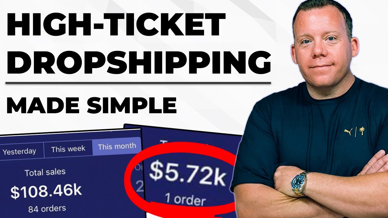 How To Start Dropshipping in 2024 (High-Ticket)