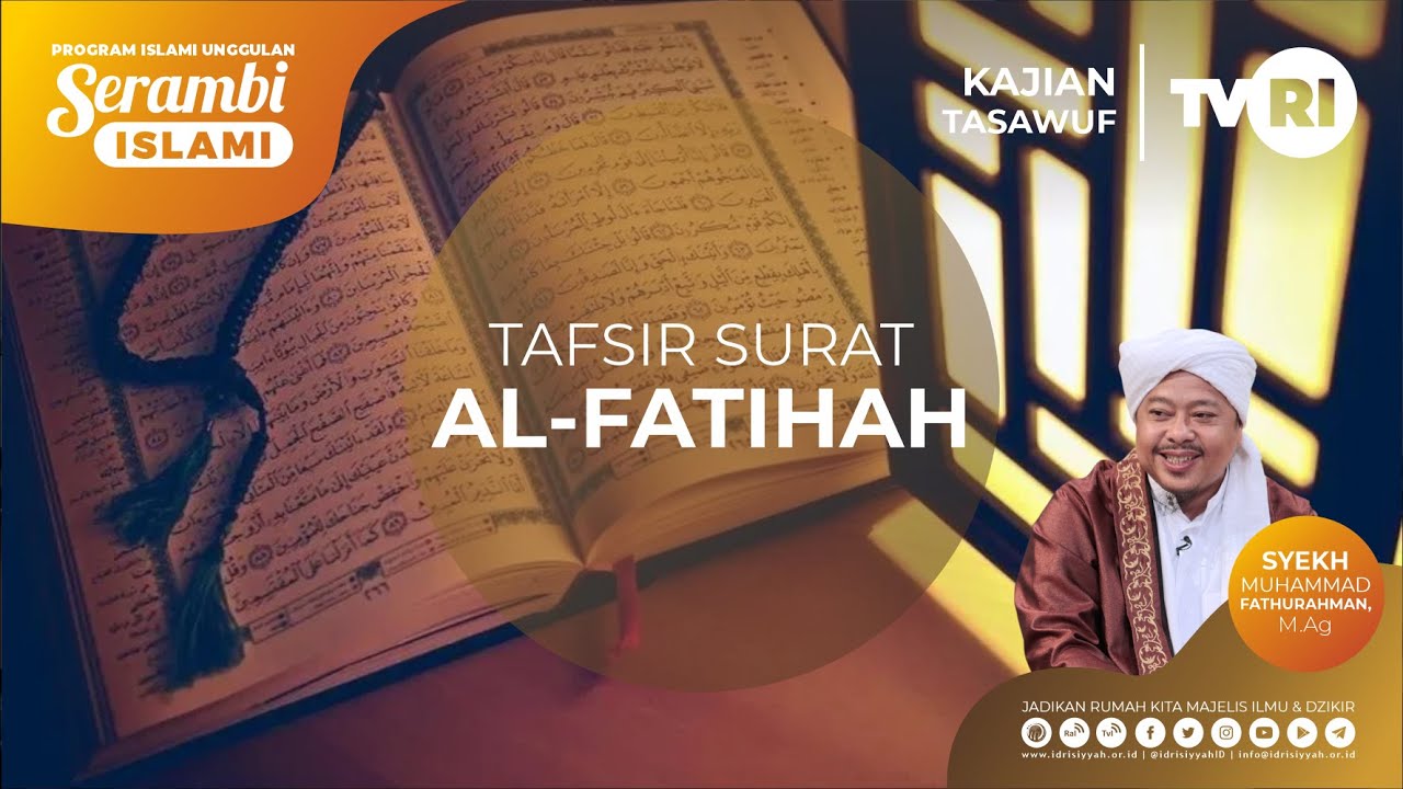 Serambi Islami [101] TAFSIR SURAT AL FATIHAH | Kajian Tasawuf