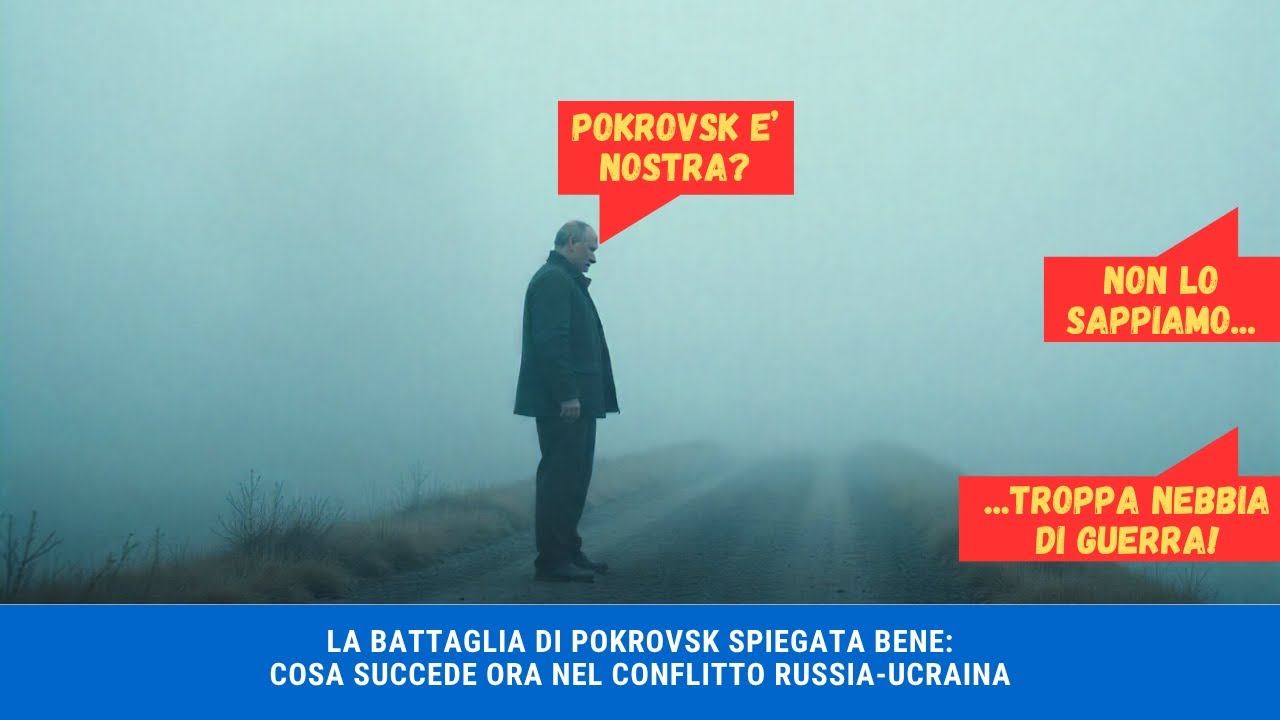 La battaglia di Pokrovsk spiegata bene: cosa succede ora nel conflitto Russia-Ucraina