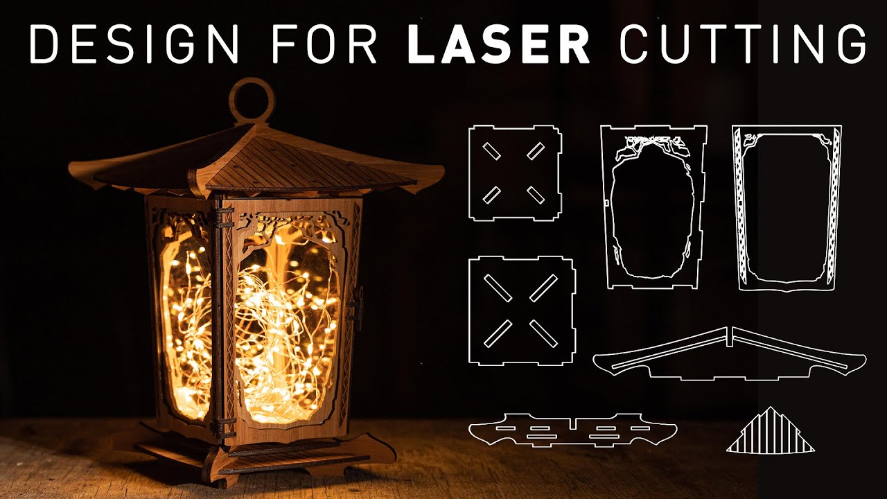 How I Design for Laser Cutting // My CAD Workflow