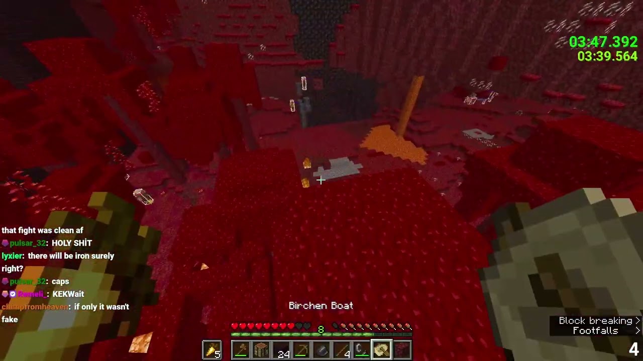 7:24 end enter + bonus end bug